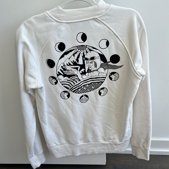 Scotch and soda Amelia Earhart Crew sweatshirt - Picture 2 of 2